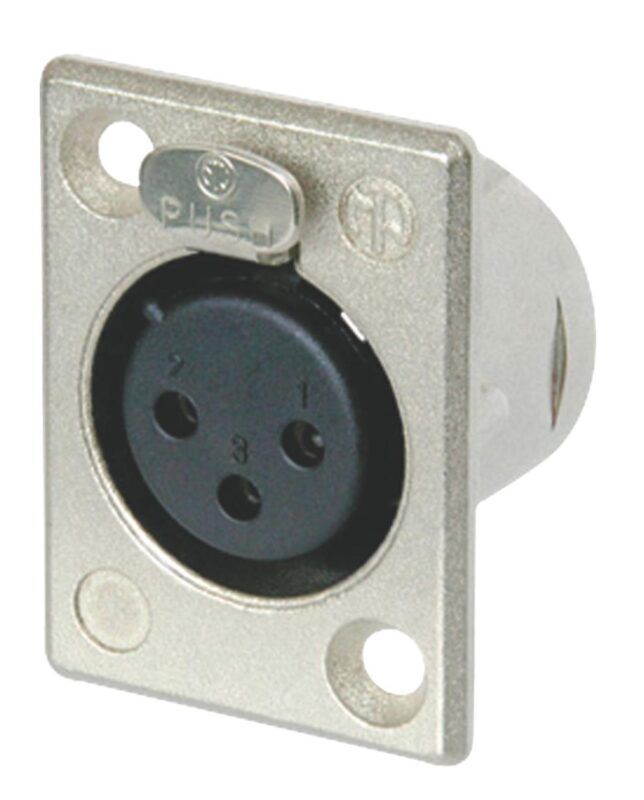 Product thumbnail NEUTRIK XLR CHASSISDEEL 3-POLIG FEMALE