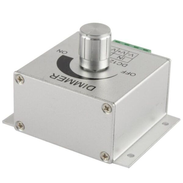 Opbouw LED-Dimmer met schakelaar t.b.v. LED-strips 12Vdc tot 24Vdc - Afbeelding 2