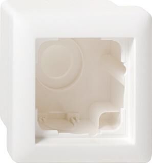 Product thumbnail Gira ST55 opbouwbak 1-voudig zuiver wit glans