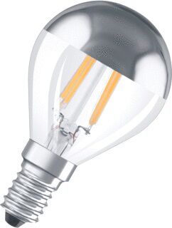 Product thumbnail Osram Parathom filament LED kopspiegel kogellamp 4W E14 220V-240V 2700K