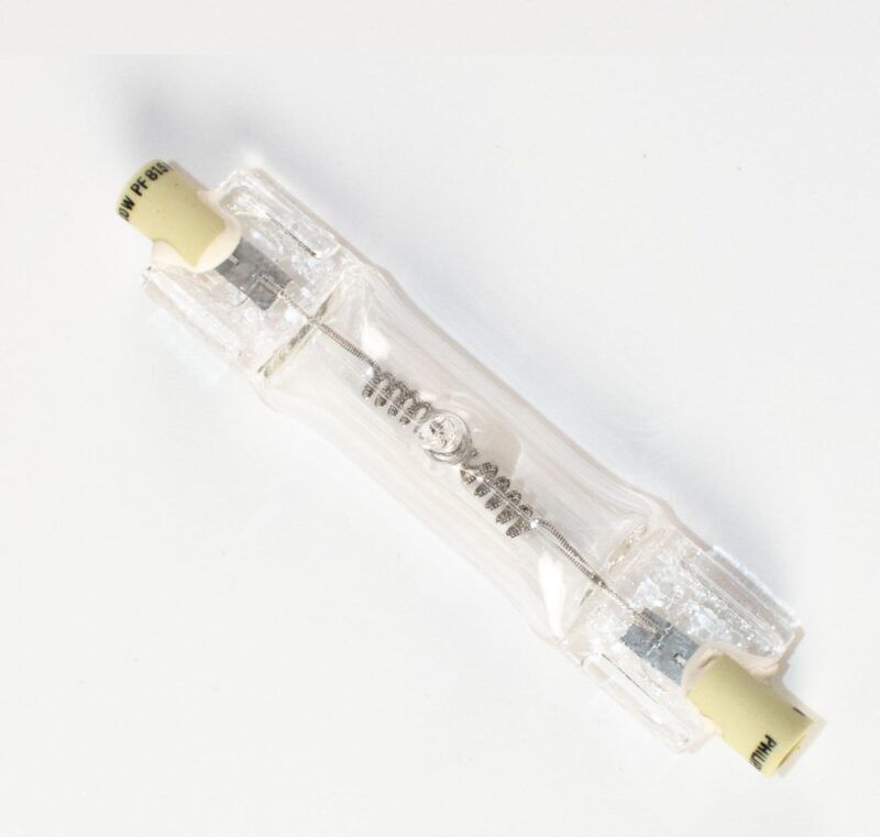 Product thumbnail Philips 1000W Hoogvolt Halogeenlamp R7s 240V (PF815R, ANSI: ELW) LENGTE: 91.8mm