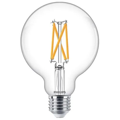 Product thumbnail Philips LED Globelamp E27 93mm Filament Helder 5.9W 806lm - 927 Zeer Warm Wit