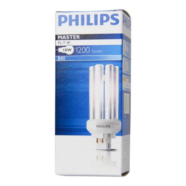 Philips MASTER PL-T 18W - 840 Koel Wit 4-Pin - Afbeelding 2