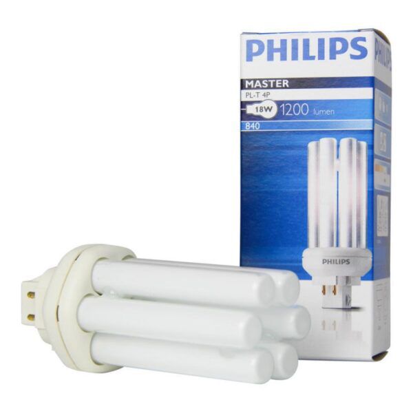 Philips MASTER PL-T 18W - 840 Koel Wit 4-Pin - Afbeelding 3