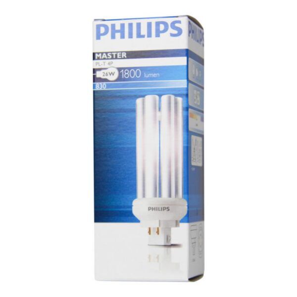 Philips MASTER PL-T 26W - 840 Koel Wit 4-Pin - Afbeelding 2