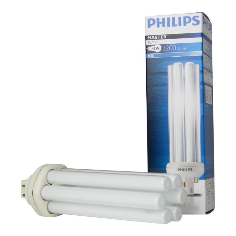 Product thumbnail Philips MASTER PL-T 42W - 830 Warm Wit 4-Pin