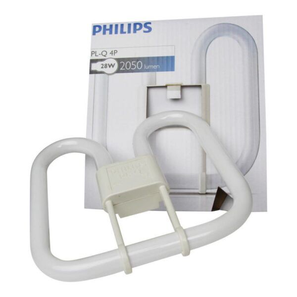 Philips PL-Q Pro Compact fluorescentielamp 28W 835 3500K Wit 4P - Afbeelding 4