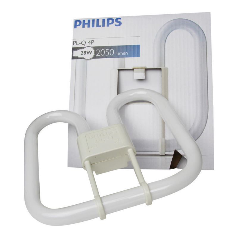 Product thumbnail Philips PL-Q Pro Compact fluorescentielamp 28W 840 4000K Wit 4P