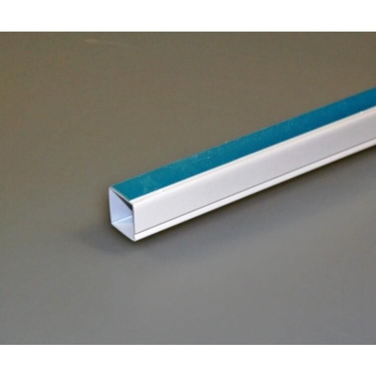 Product thumbnail Veltkamp plakgoot wit 2 meter 25mm x 25mm