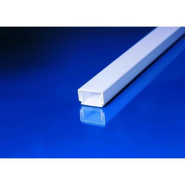 Veltkamp plakgoot wit 2 meter 10/15mm x 20mm - Afbeelding 3