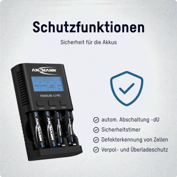 POWERLINE 4.2 PRO BATTERIJLADER AA / AAA - Afbeelding 5