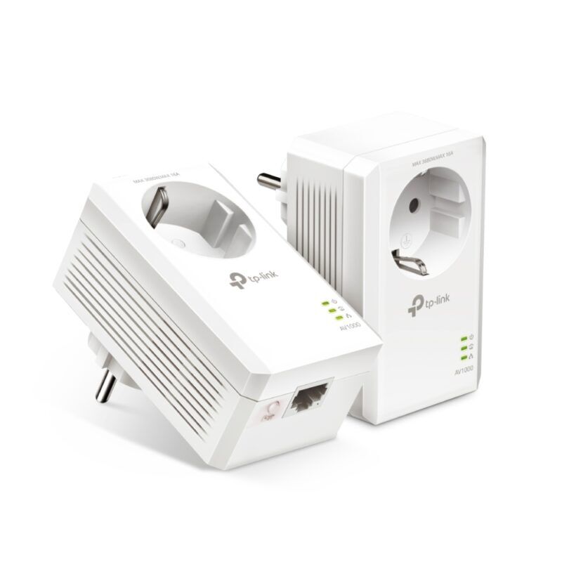 Product thumbnail Powerline Adapter Netwerkset 1000Mbps AC Pass Through