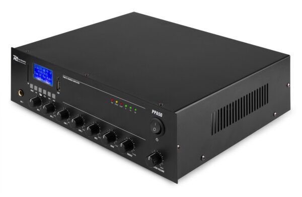 PPA50 100V MIXER-VERSTERKER 50W - Afbeelding 3