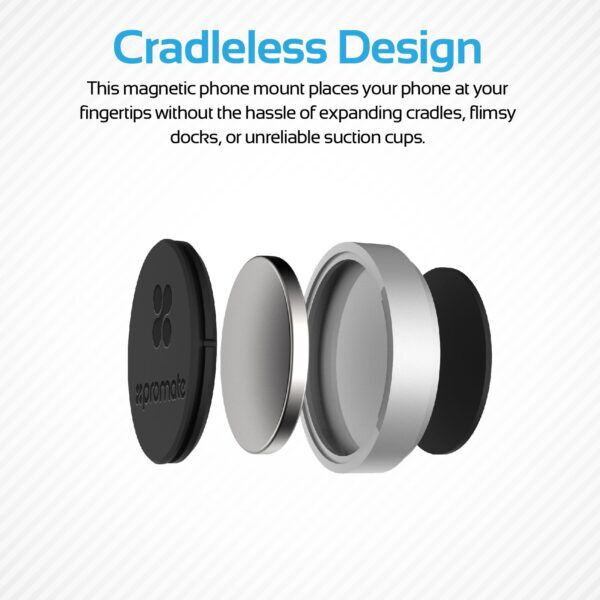 Magnetische Telefoonhouder voor Smartphones - Afbeelding 2