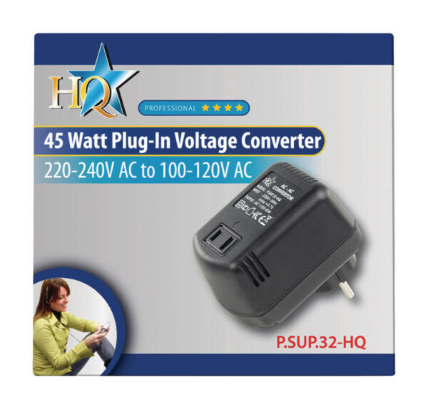 45W SPANNINGSOMVORMER 230 VAC - AC 110 V 0.4 A - Afbeelding 5