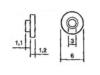Product thumbnail PLASTIC RING FOR TO220
