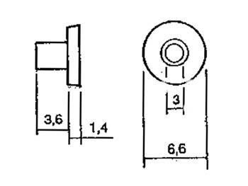 Product thumbnail PLASTIC RING FOR TO3