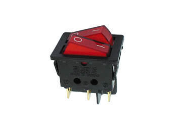 Product thumbnail VERMOGEN ROCKERSCHAKELAAR 10A-250V DPST ON-OFF