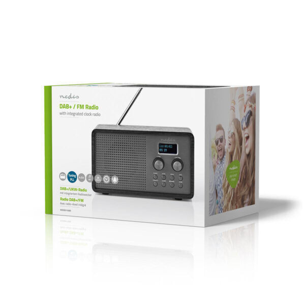 DAB+/ FM Radio | Tafelmodel | Bluetooth | Zwart - Afbeelding 5