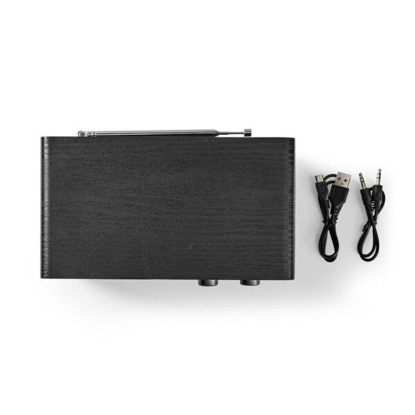 DAB+/ FM Radio | Tafelmodel | Bluetooth | Zwart - Afbeelding 6