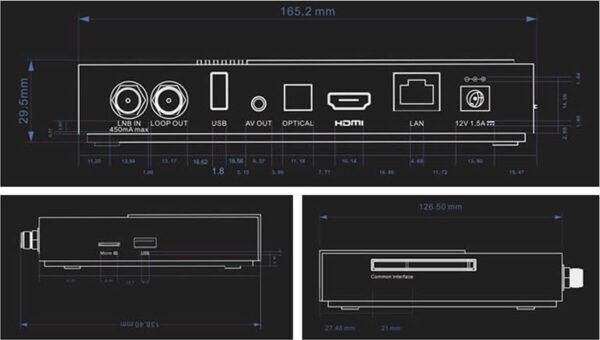 Rebox RE-8401UHD S-PVR 4K Android single-tuner satellietontvanger - Afbeelding 6
