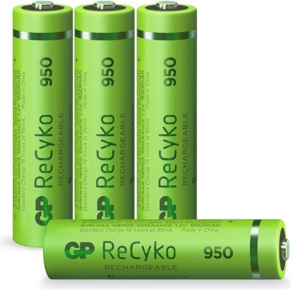 ReCyko Oplaadbare NiMH Batterij AAA 1.2 V 950 mAh 4-Blister - Afbeelding 2