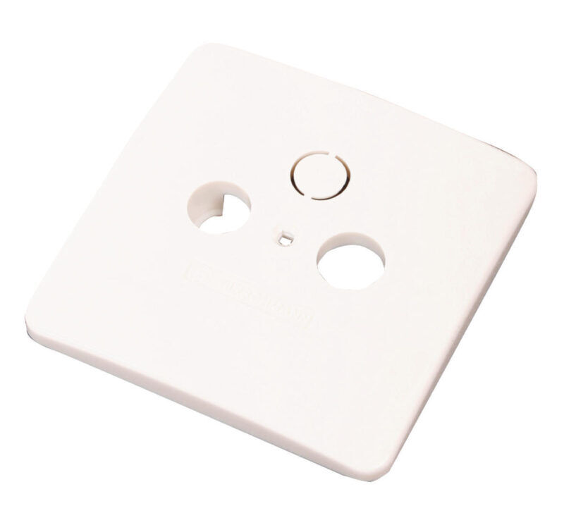 Product thumbnail Antenne Wandcontactdoos Afdekplaat Wit - RAL9001