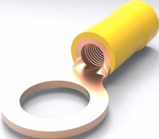 Product thumbnail KABELSCHOEN OOG M10 GEEL
