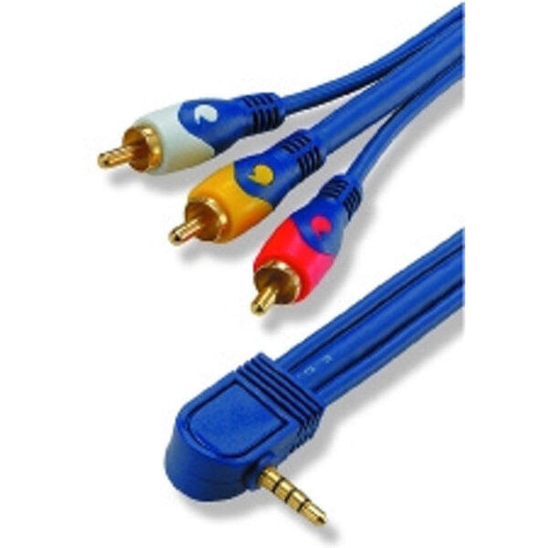 Camerakabel | 4P Mini Jack 3,5mm - 3 x RCA - Afbeelding 3