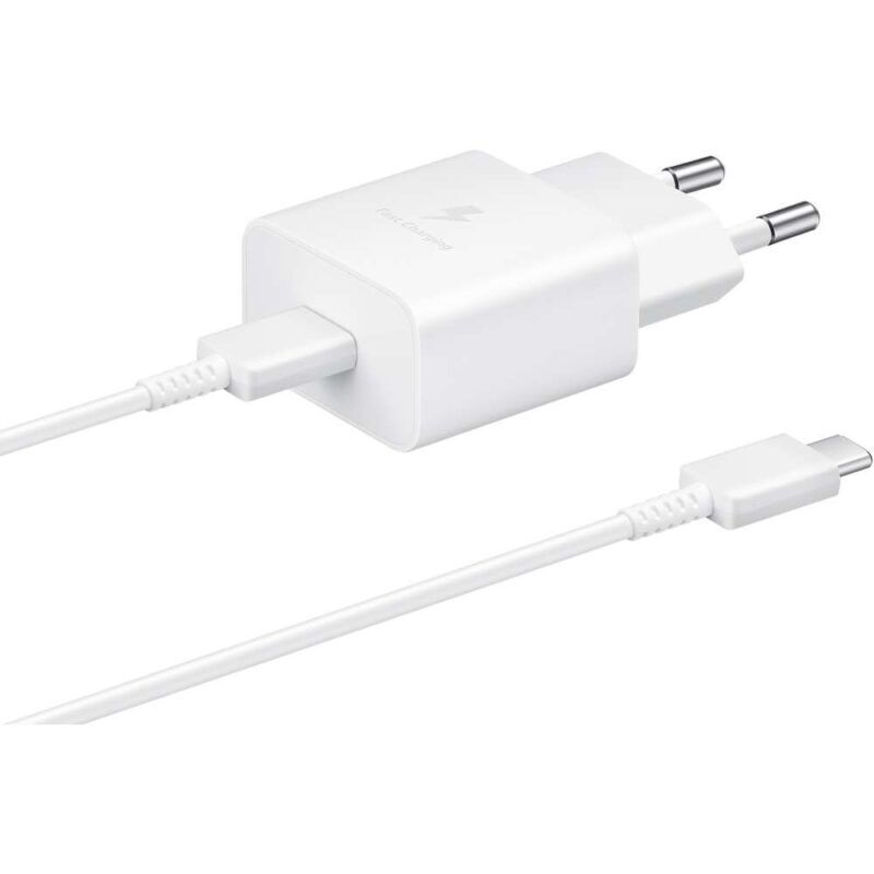 Product thumbnail Samsung USB-C 15W Snellader met kabel (Wit) - EP-T1510XW