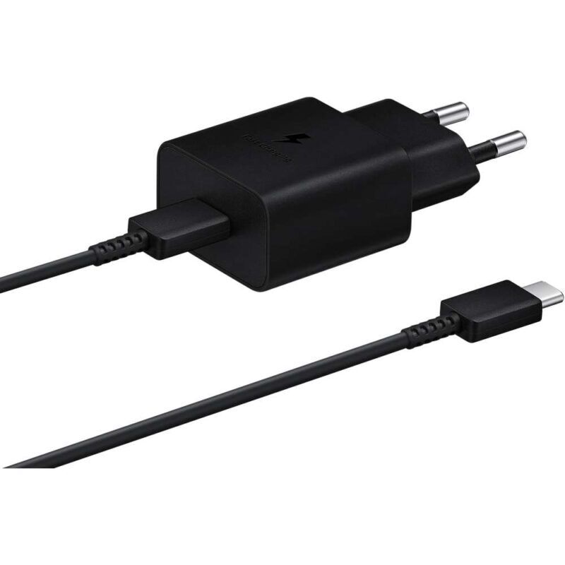 Product thumbnail Samsung USB-C 15W Snellader met kabel (Zwart) - EP-T1510XB