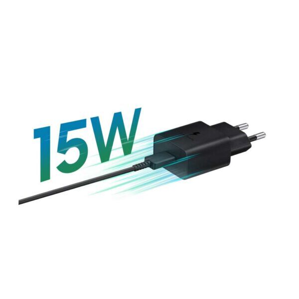Samsung USB-C 15W Snellader met kabel (Zwart) - EP-T1510XB - Afbeelding 6