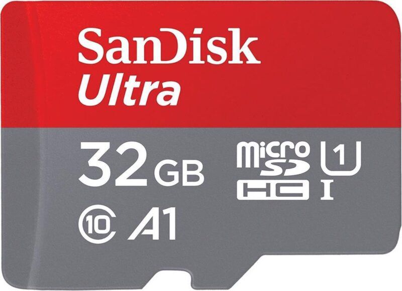 Product thumbnail Sandisk Ultra 32GB microSD Klasse 10 100 MB/s + SD adapter