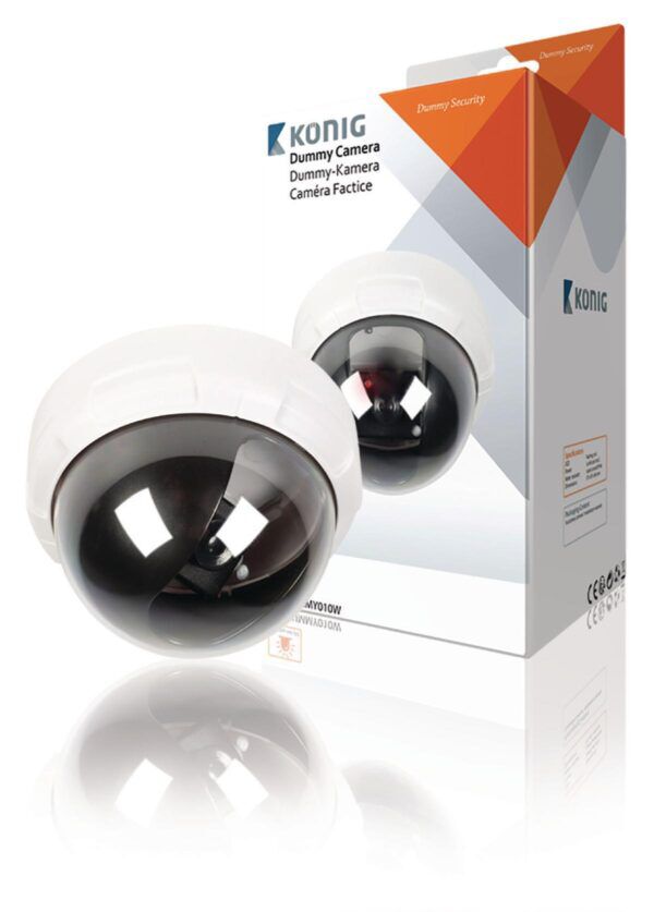 Dome Dummy Camera IP44 Wit - Afbeelding 3