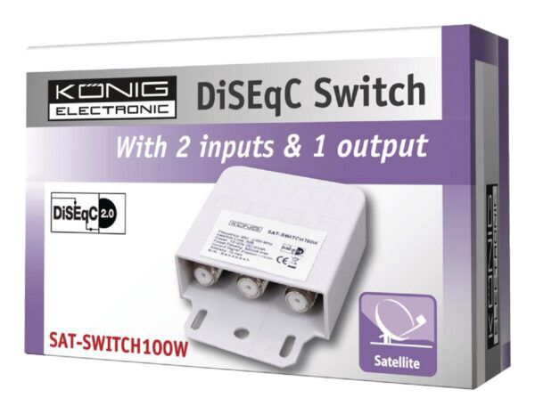 DiSEqC Switch 2/1 950-2300 MHz - Afbeelding 2