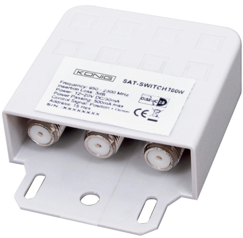 Product thumbnail DiSEqC Switch 2/1 950-2300 MHz