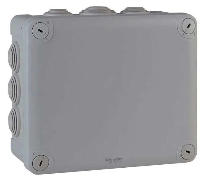 Product thumbnail Schneider Kabeldoos IP55 180X150X80 Grijs
