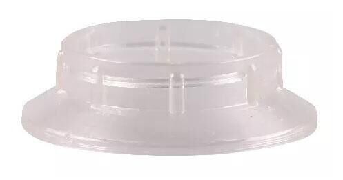 Product thumbnail Fittingring voor lamphouder E14 diameter 42mm hoogte 12mm transparant