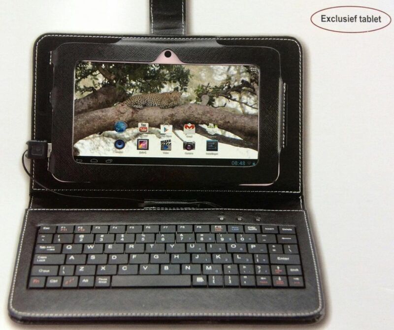 Product thumbnail 7 INCH TABLET ETUI MET USB TOETSENBORD