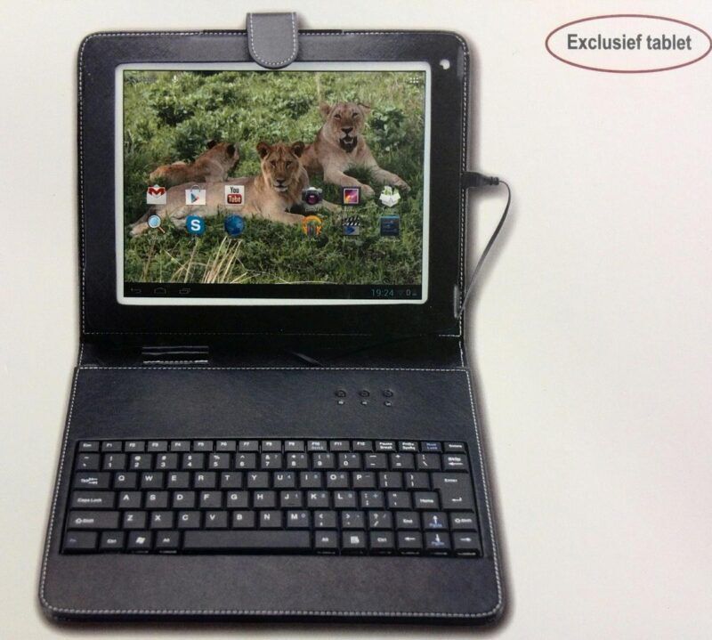 Product thumbnail 9.7 INCH TABLET ETUI MET USB TOETSENBORD