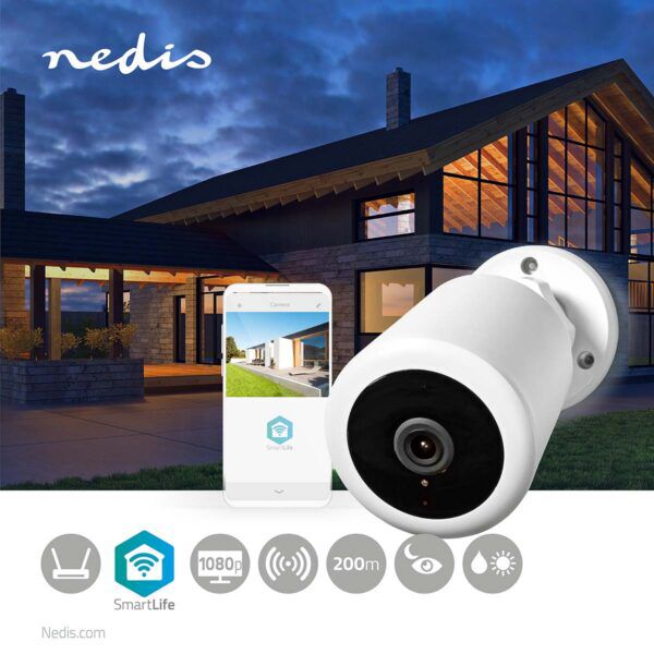 SmartLife Draadloze Extra Camera | Full HD | IP65 | Nachtzicht - Afbeelding 9