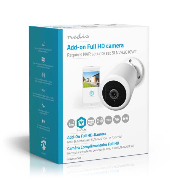 SmartLife Draadloze Extra Camera | Full HD | IP65 | Nachtzicht - Afbeelding 4