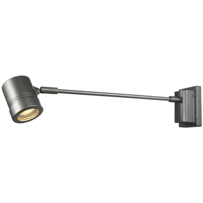 Product thumbnail SLV MYRA STRAIGHT ALUMINIUM IP55 WANDARMATUUR ANTRACIET GU10 MAX 50W