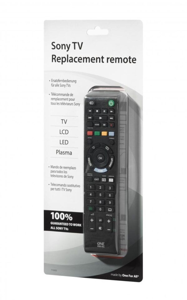 Sony vervangings afstandsbediening voor TV's - Afbeelding 2