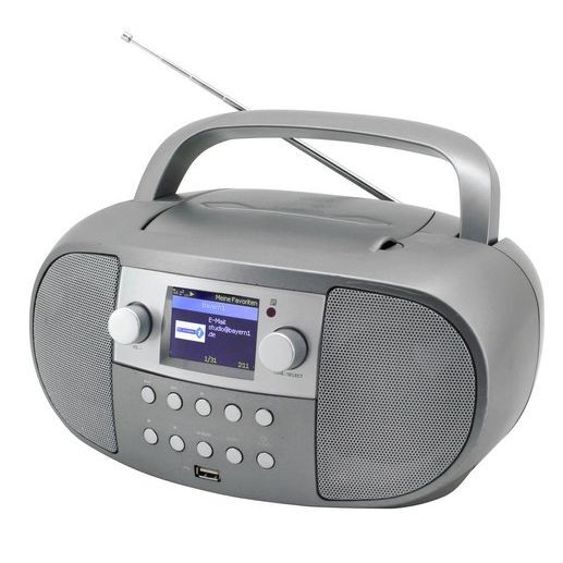 Product thumbnail Boombox met internetradio, DAB+, CD, USB en bluetooth