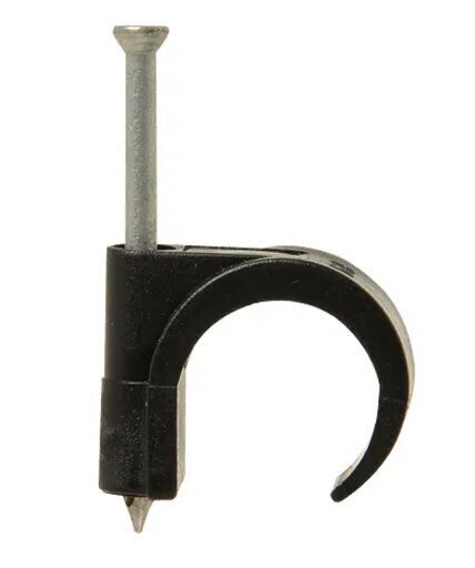 Product thumbnail Spijkerclip 16-19mm Zwart