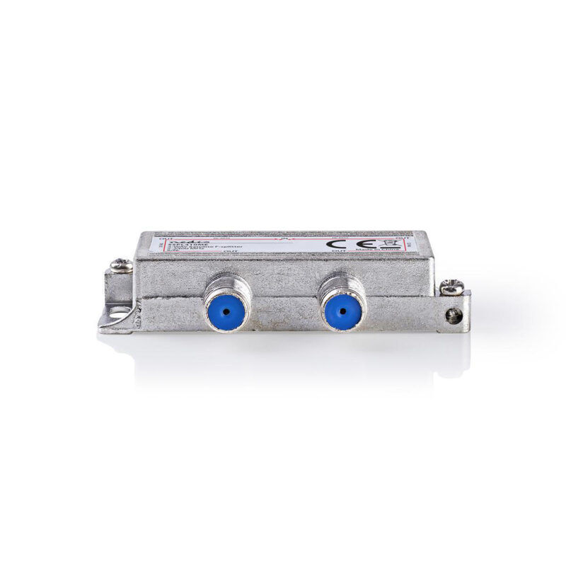 Product thumbnail Satelliet-Splitter | 5 - 2400 MHz | Tussenschakeldemping: 11.5 dB | Outputs: 4 | 75 Ohm | Zink