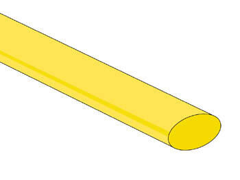 Product thumbnail Thermische Krimpkous geel 9.5 - 4.8