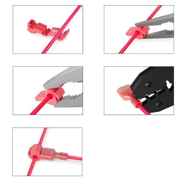 T-TAP AFTAKBLOK / STROOMDIEF BLAUW 2,5mm² - Afbeelding 4