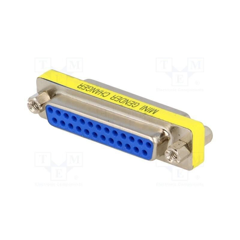Product thumbnail SUB-D adapter 25-polig vrouwelijk - 25-polig vrouwelijk